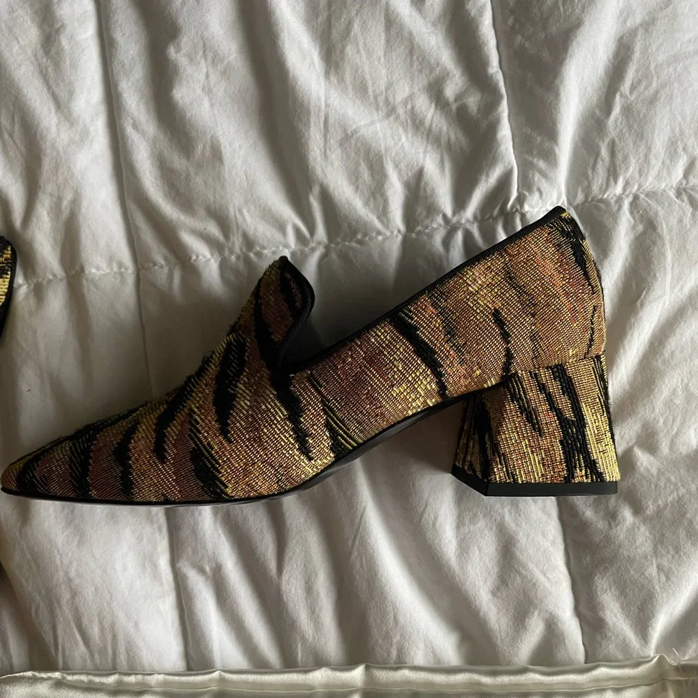 Suzanne Rae verbier smoking loafer